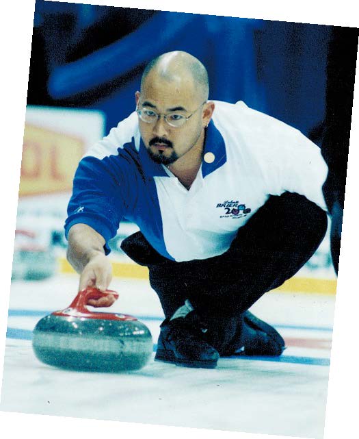 2000 world curling champion Bryan Miki (2017)