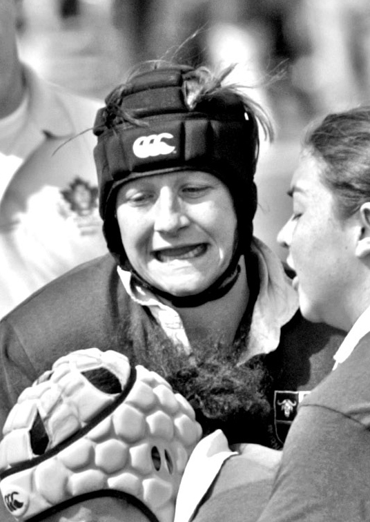 Heather Wilson-Banks (2008) first capped for Canada's national women's rugby team